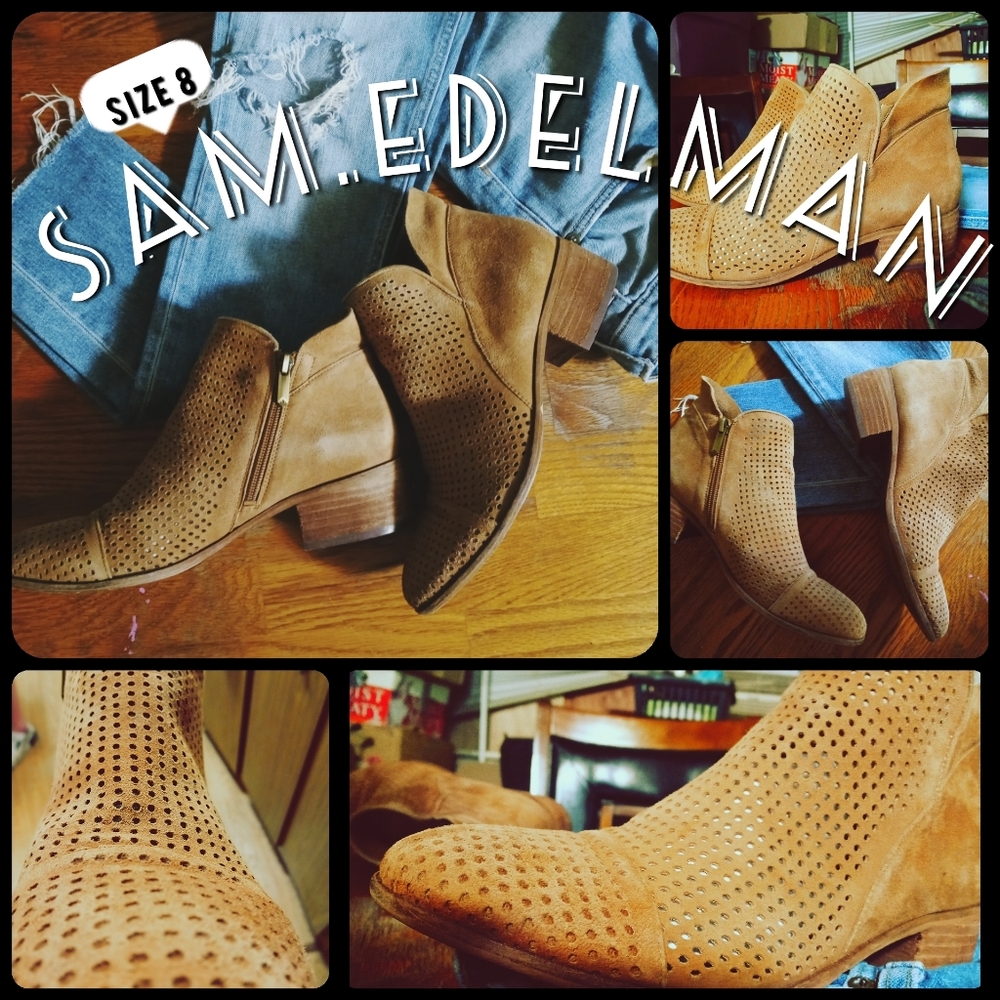 Sam Edelman Booties Size 8 Women's